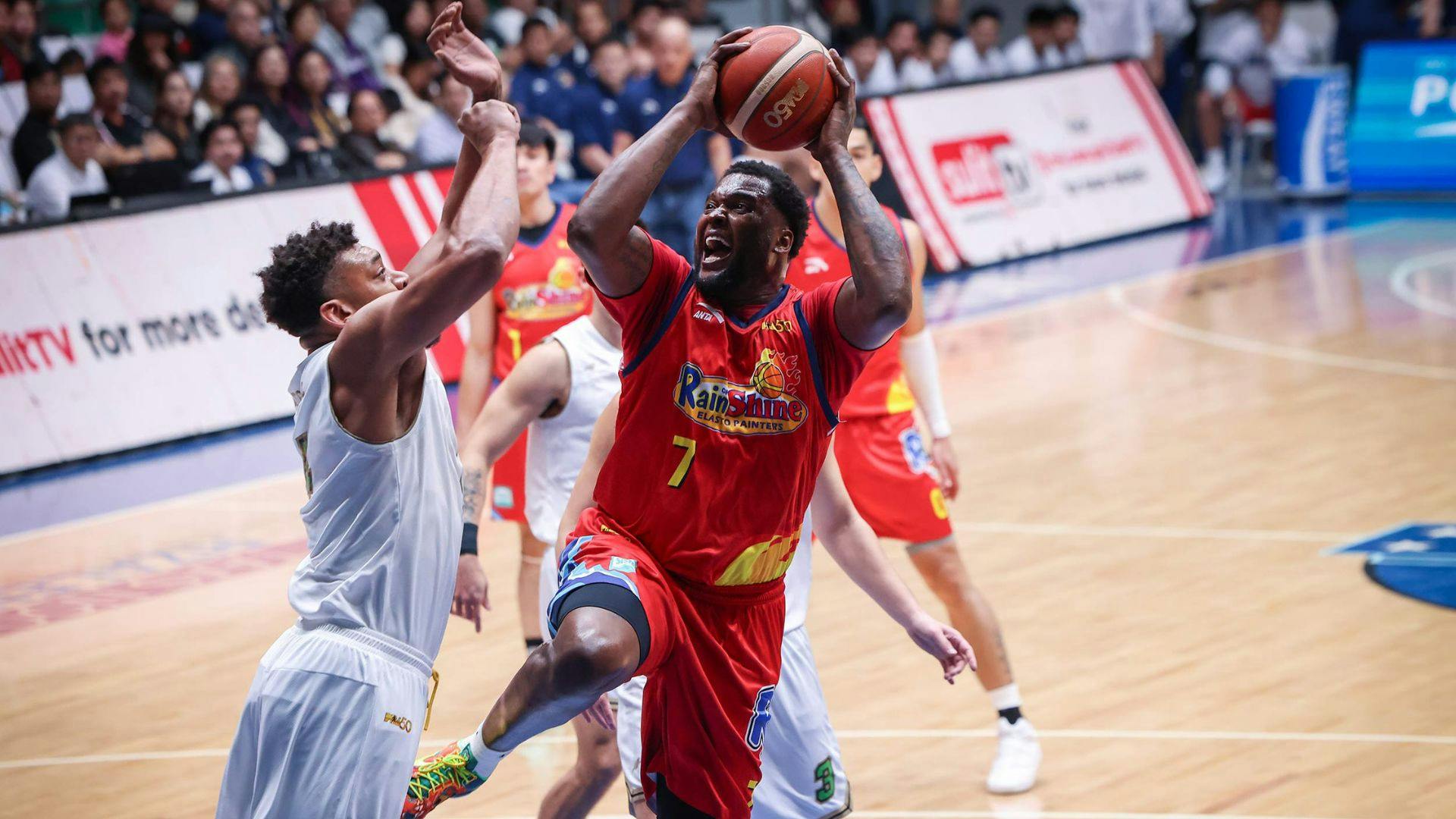 Yeng Guiao gives Rain or Shine import Jaylen Johnson a passing grade in PBA debut